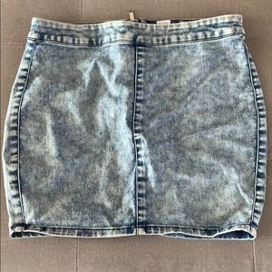 Jean Mini Skirt